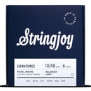 Stringjoy Signatures | Balanced Light (10-48) Nickel Wound Electric