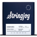 Stringjoy Signatures | Balanced Medium (11-50) Nickel Wound Electric