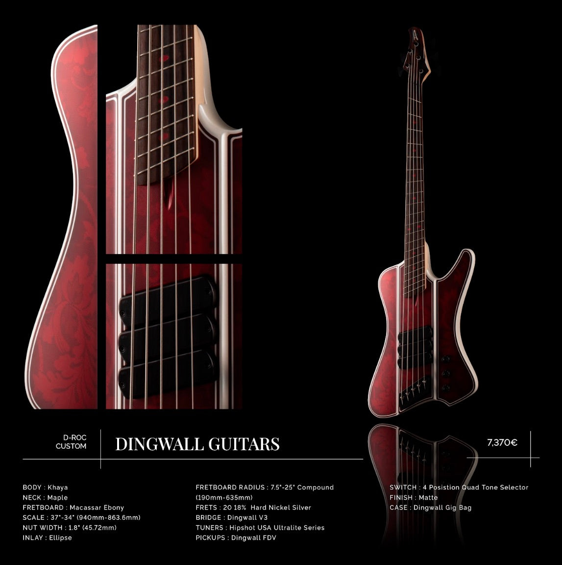 Dingwall D-Roc Custom