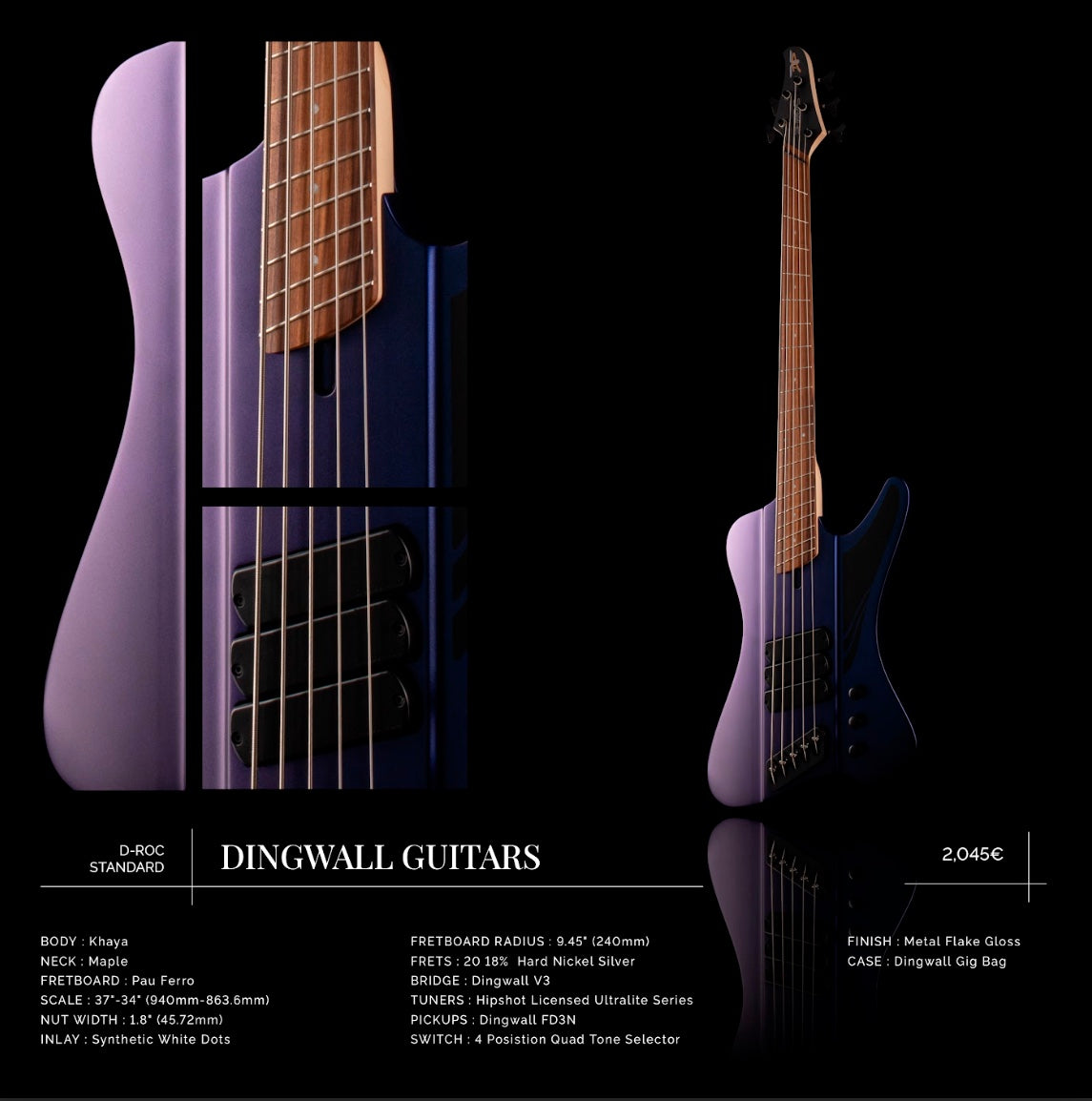 Dingwall D-Roc Standard