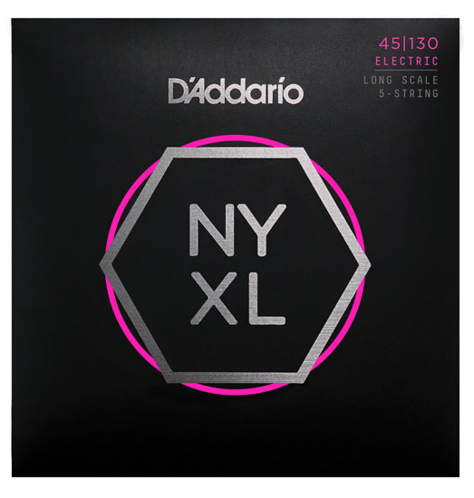 DADDARIO NYXL45130 Elbas NYXL Nickel Wound 045-130 (5-str) Custom Light
