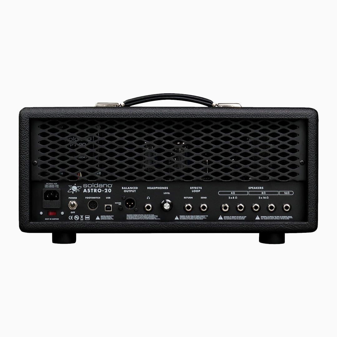Soldano Förstärkare Soldano Astro Head 20w Black tgt11