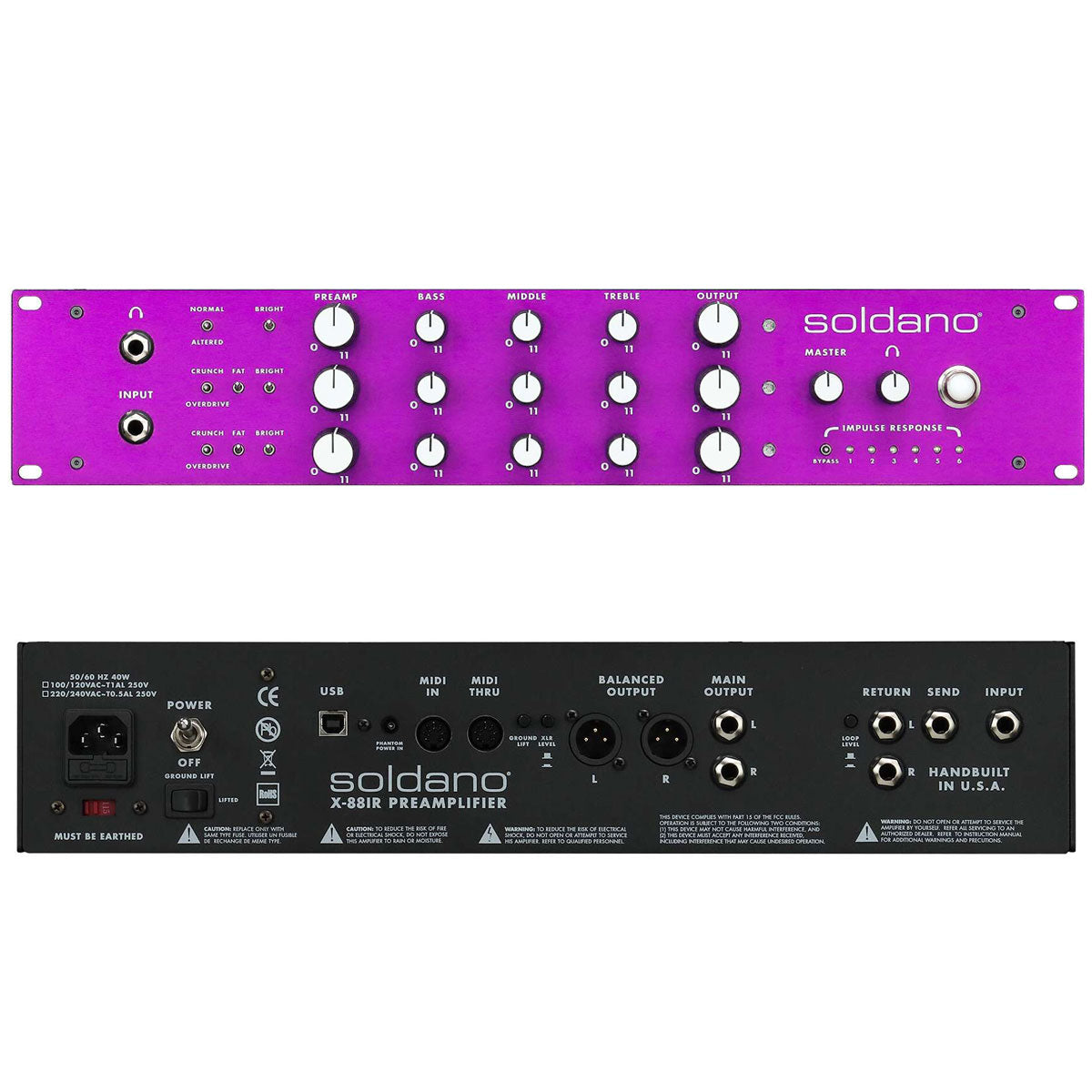 Soldano X-88IR Tube Preamp
