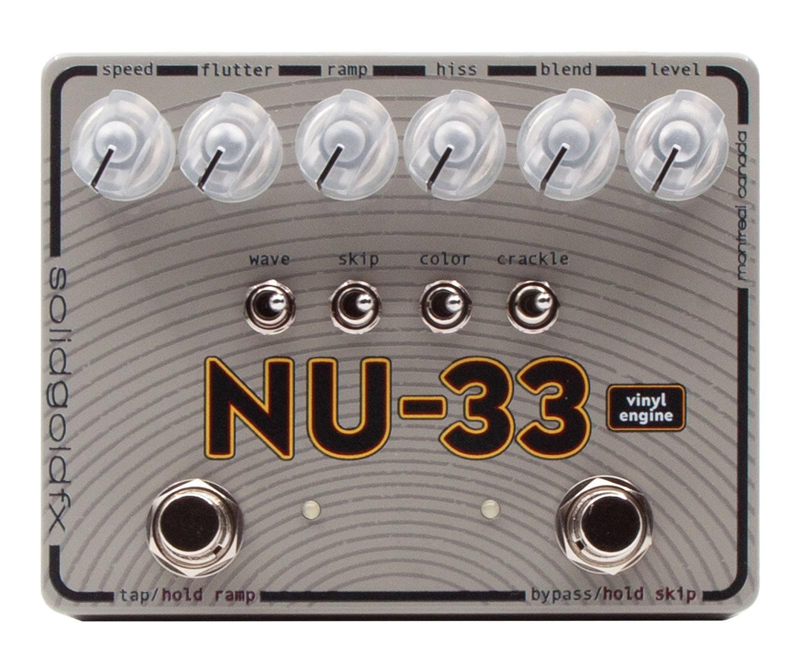 SolidGoldFX Pedaler Solid Gold FX NU-33 Vinyl Engine tgt11