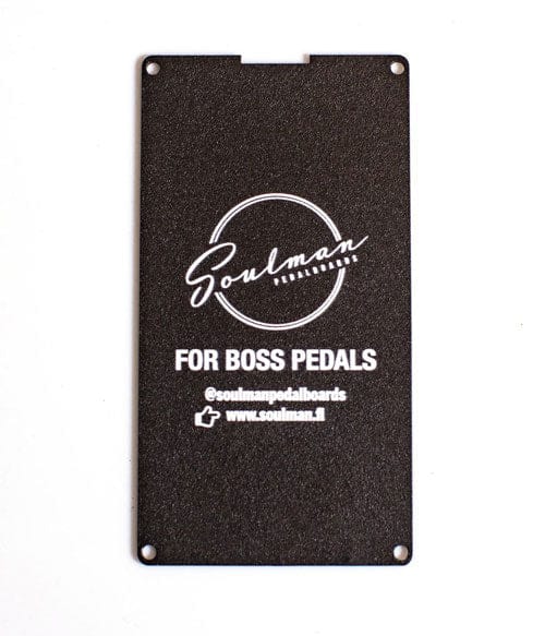 Soulman Pedalboards Tillbehör Soulman Boss Mounting Plate tgt11