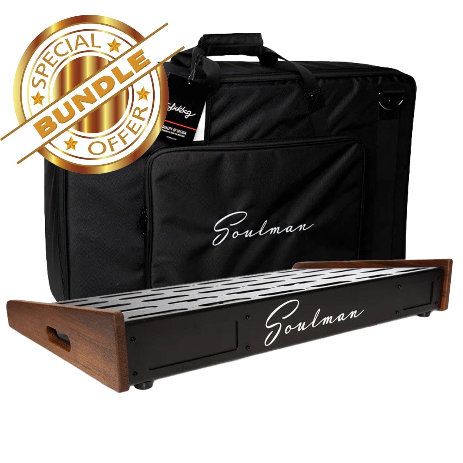 Soulman Pedalboards Tillbehör Soulman L65 Pedalboard / Softcase BUNDLE tgt11