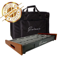Soulman Pedalboards Tillbehör Soulman M55 Pedalboard / Softcase BUNDLE tgt11