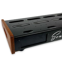 Soulman Pedalboards Tillbehör Soulman S44 Pedalboard (Mahogany tgt11