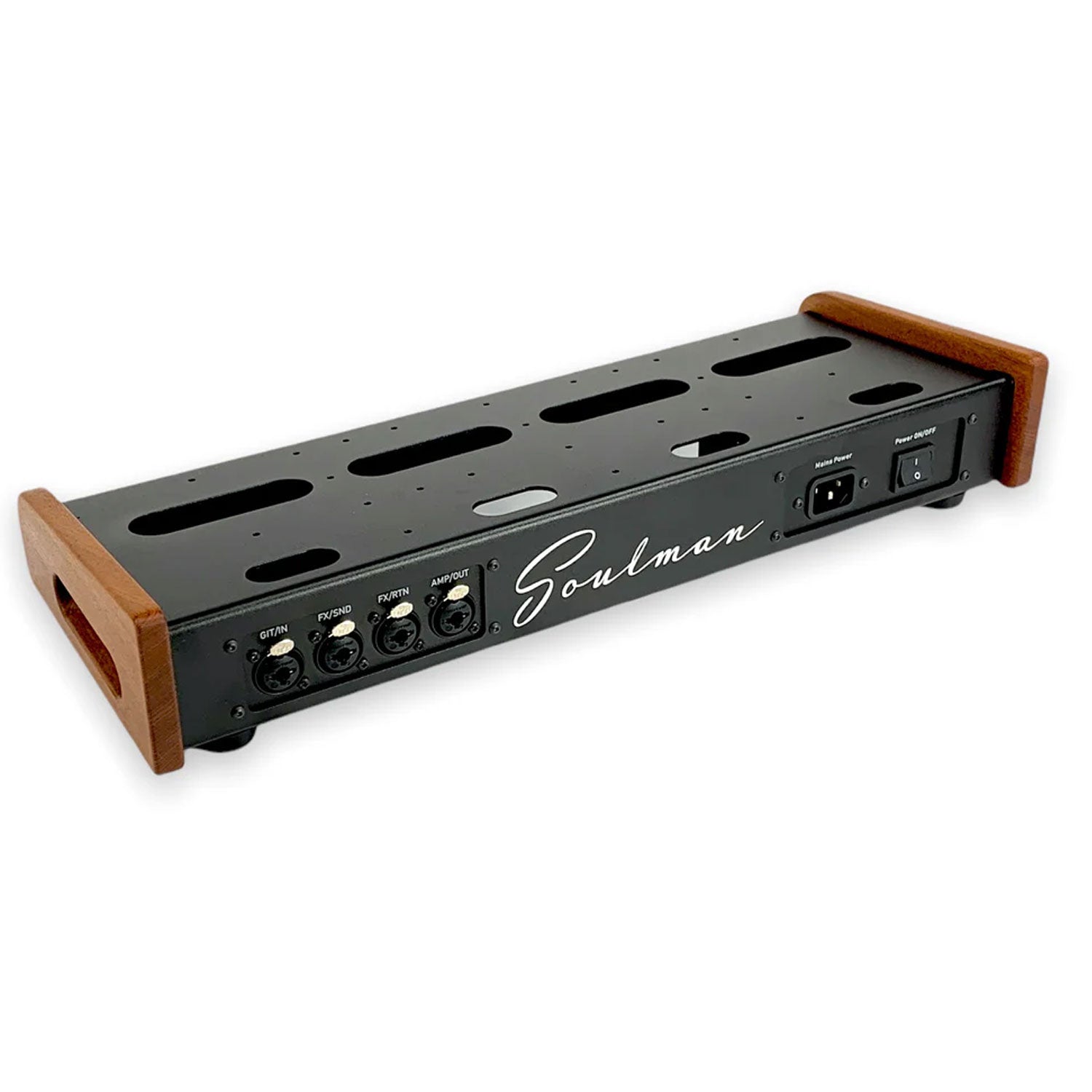 Soulman XS44 Pedalboard (Mahogany)