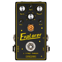 Spaceman Effects Pedaler Spaceman Explorer Standard Edition Black / Yellow tgt11