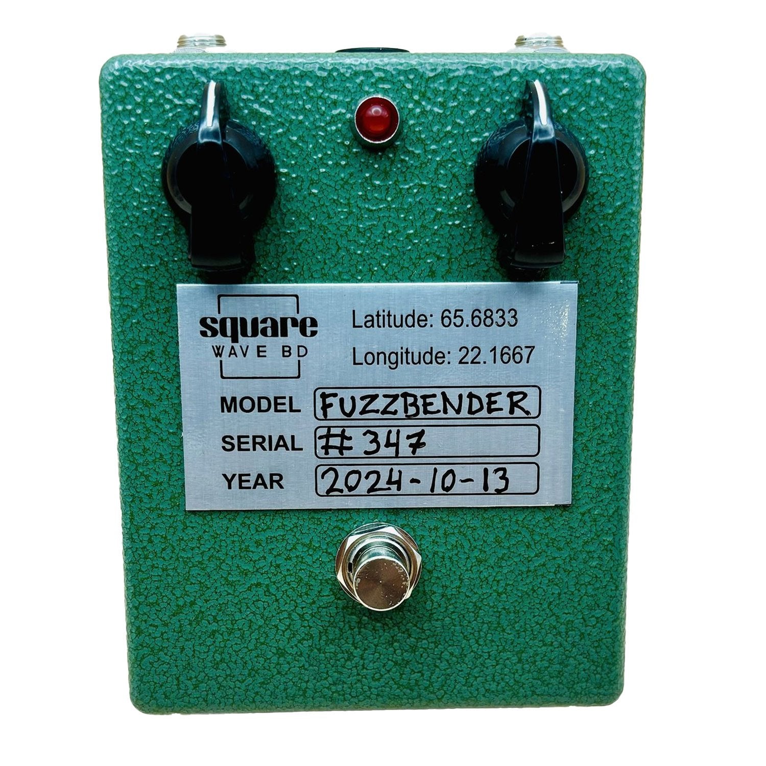 SquareWave Fuzzbender TB MK1 Pedal