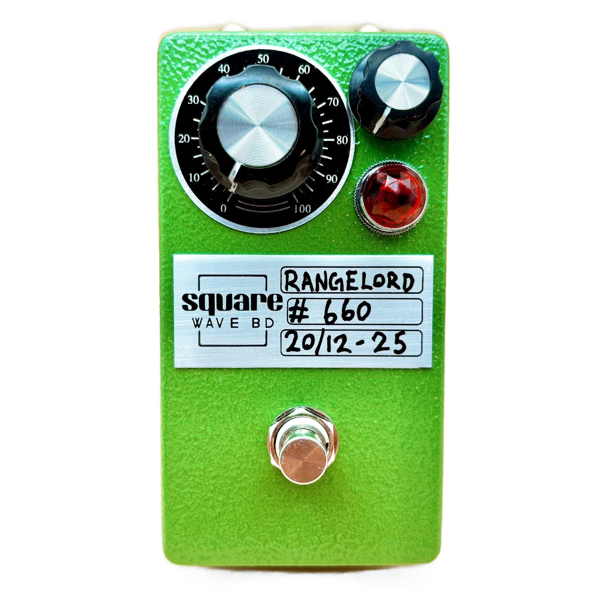 SquareWave Boost pedal SquareWave Rangelord Germanium Boost tgt11