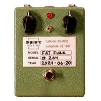 SquareWave Fuzz pedal SquareWave Fat Fuzz tgt11