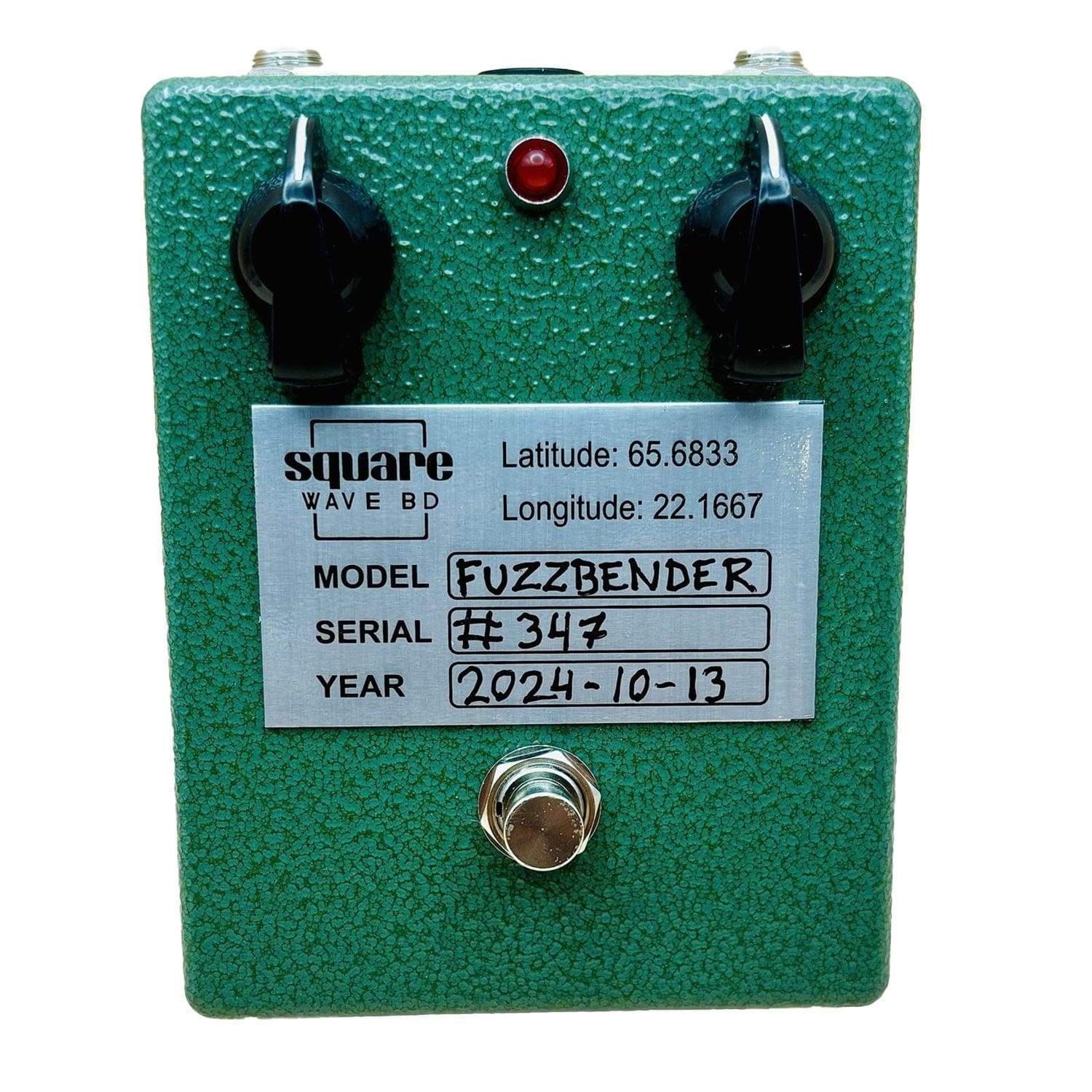 SquareWave Fuzz pedal SquareWave Fuzzbender TB MK1 Pedal tgt11