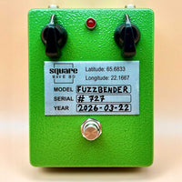 SquareWave Fuzz pedal SquareWave Fuzzbender TB MK1 Pedal tgt11