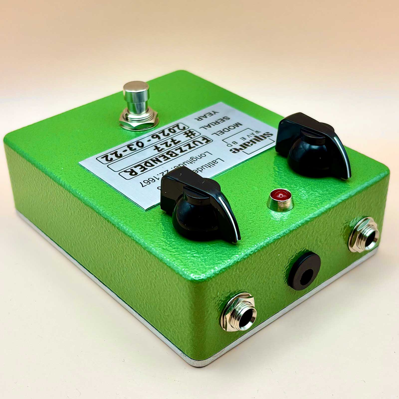 SquareWave Fuzz pedal SquareWave Fuzzbender TB MK1 Pedal tgt11