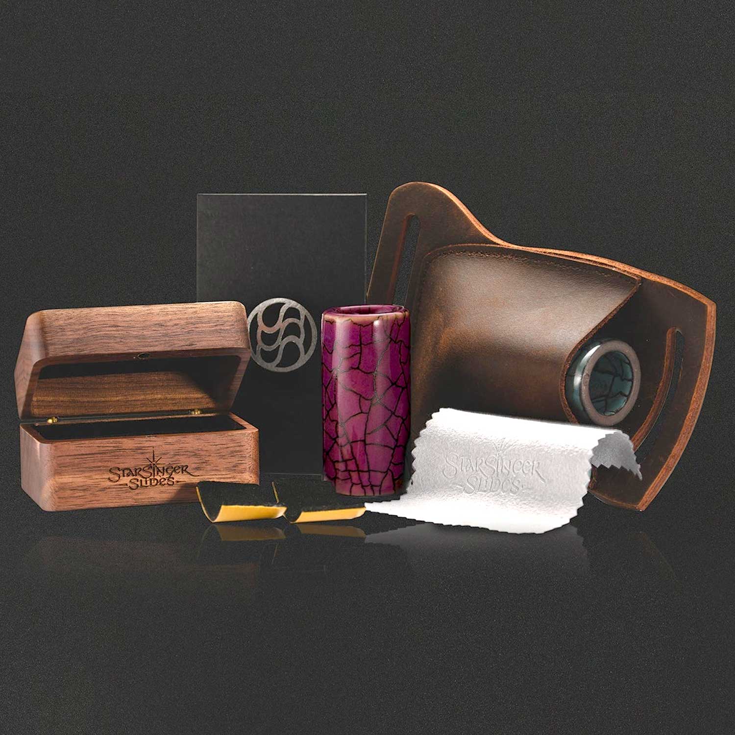Star Singer Slides Pink Blush Guitar Slide Short