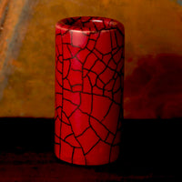 Star Singer Slides Scarlet Red Guitar Slide Small