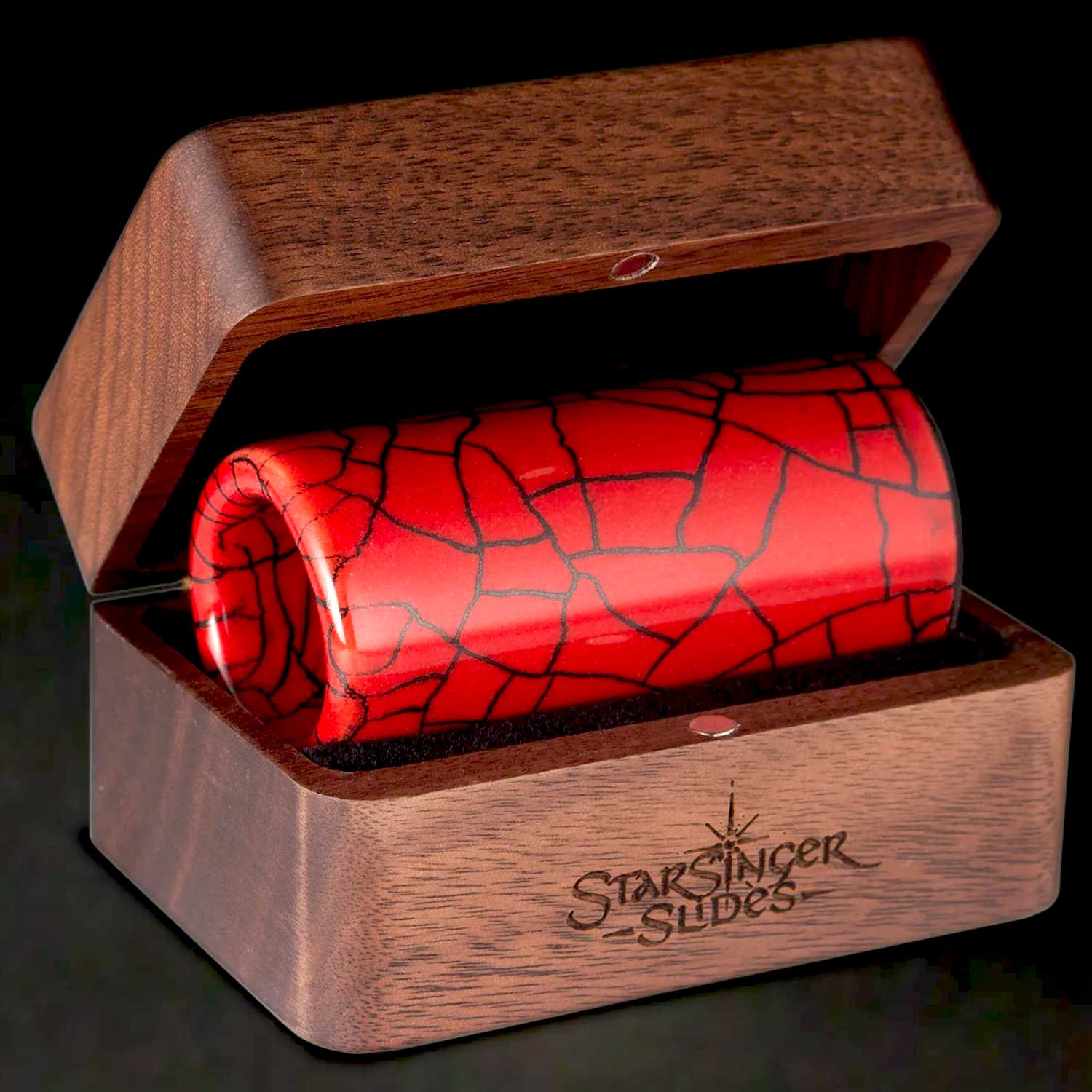 Star Singer Slides Stränginstrument Star Singer Slides Scarlet Red Guitar Slide Large tgt11