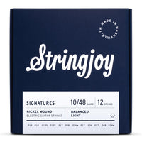 Stringjoy Signatures | 12 String Balanced Light (10-48) Nickel Wound Electric