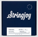 Stringjoy Strängar Stringjoy Bass Strings | Light (45-105) 4 String Short Scale tgt11