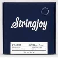 Stringjoy Strängar Stringjoy Bass Strings | Medium (50-105) 4 String Short Scale tgt11