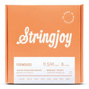 Stringjoy Strängar Stringjoy Foxwoods | Medium/Heavy (11.5-41) Coated Phosphor Bronze Mandolin tgt11