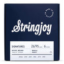 Stringjoy Strängar Stringjoy Signatures | Bass VI Balanced Heavy Gauge (26-95) Nickel Wound tgt11