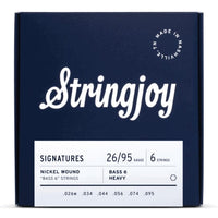 Stringjoy Strängar Stringjoy Signatures | Bass VI Balanced Heavy Gauge (26-95) Nickel Wound tgt11