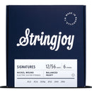 Stringjoy Stränginstrument Stringjoy Signatures | Balanced Heavy (12-56) Nickel Wound Electric tgt11