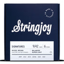 Stringjoy Stränginstrument Stringjoy Signatures | Balanced Super Light (9-42) Nickel Wound Electric tgt11