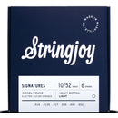 Stringjoy Stränginstrument Stringjoy Signatures | Heavy Bottom Light (10-52) Nickel Wound Electric tgt11