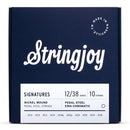 Stringjoy Stränginstrument Stringjoy Signatures | Pedal Steel E9th (12-38) Nickel Wound Strings tgt11