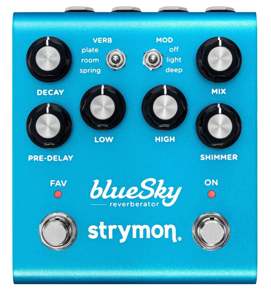 Strymon Pedaler Strymon Blue Sky V2 Reverberator tgt11