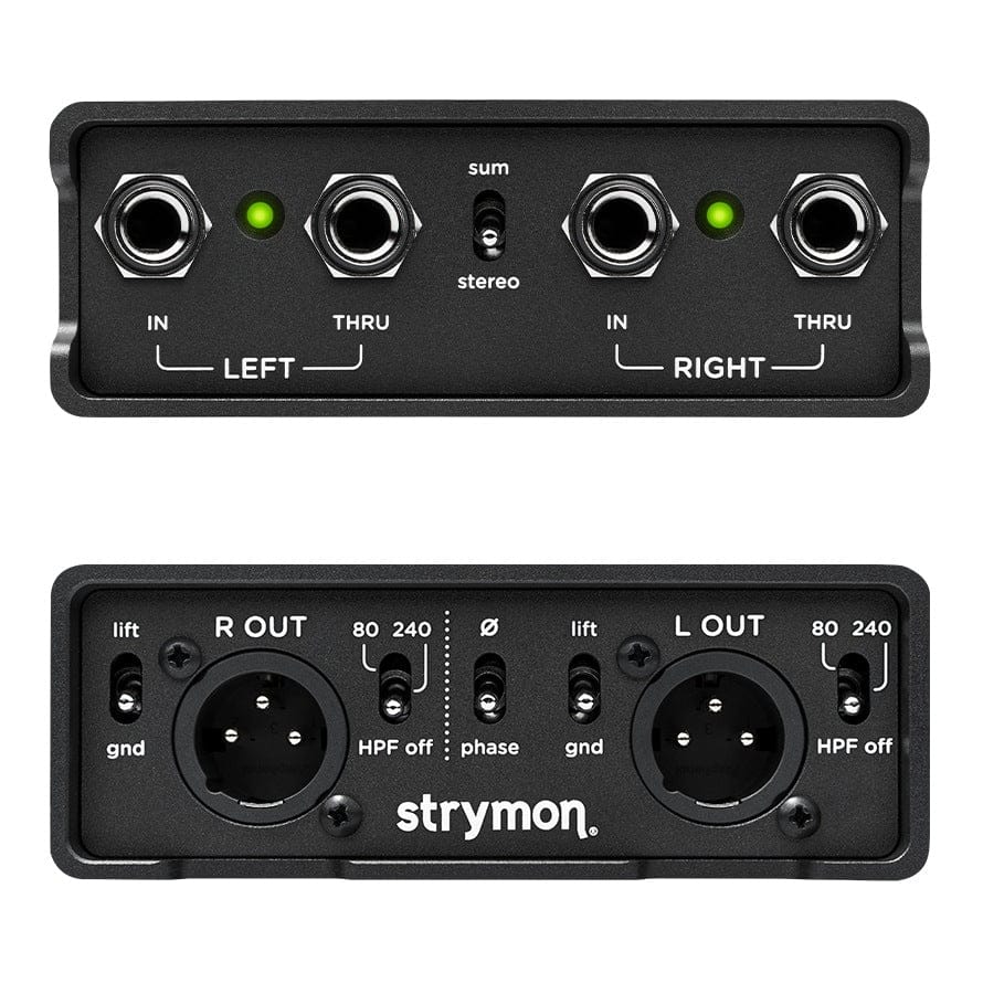 Strymon Tillbehör Strymon PCH X2 Stereo Active DI Isolator tgt11