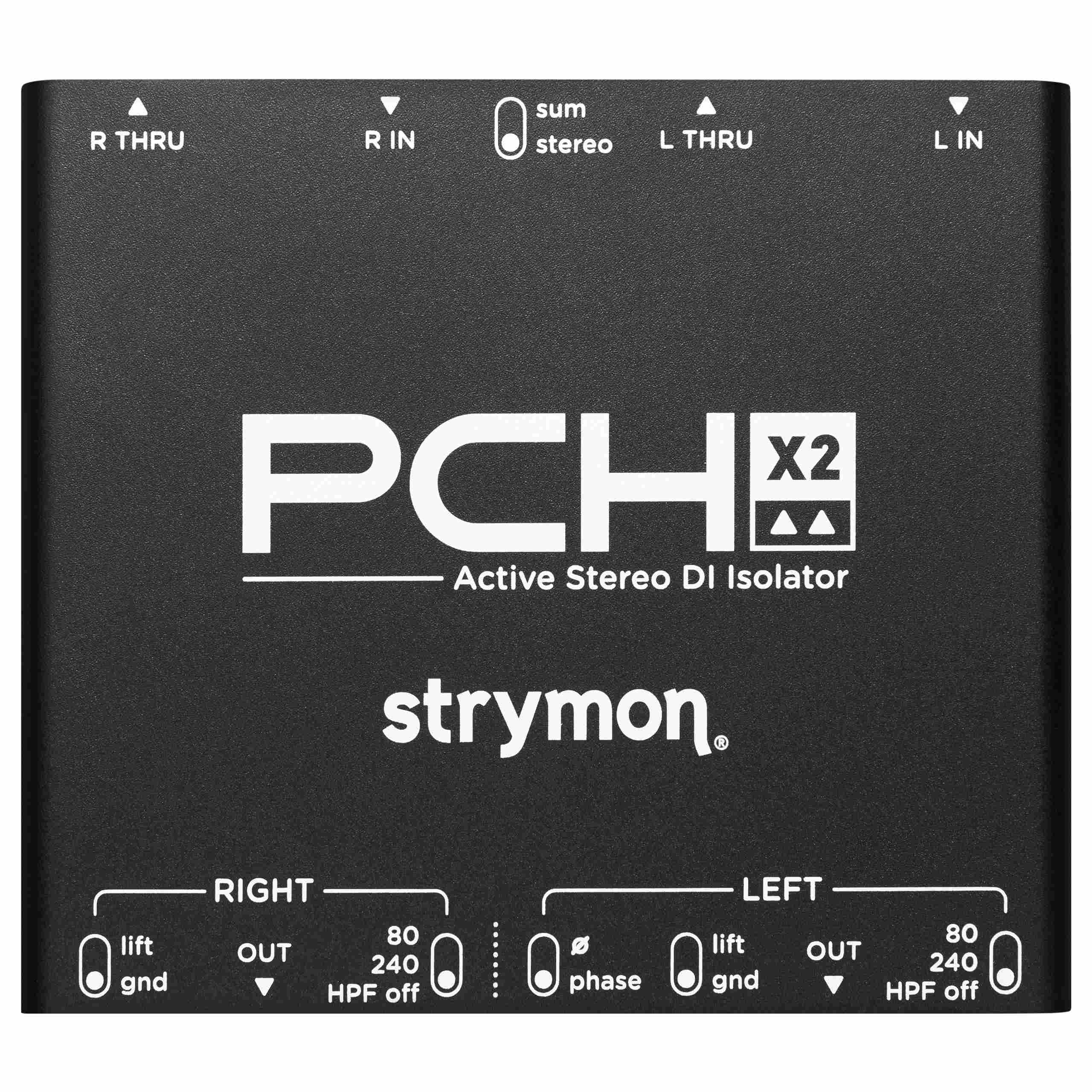 Strymon Tillbehör Strymon PCH X2 Stereo Active DI Isolator tgt11