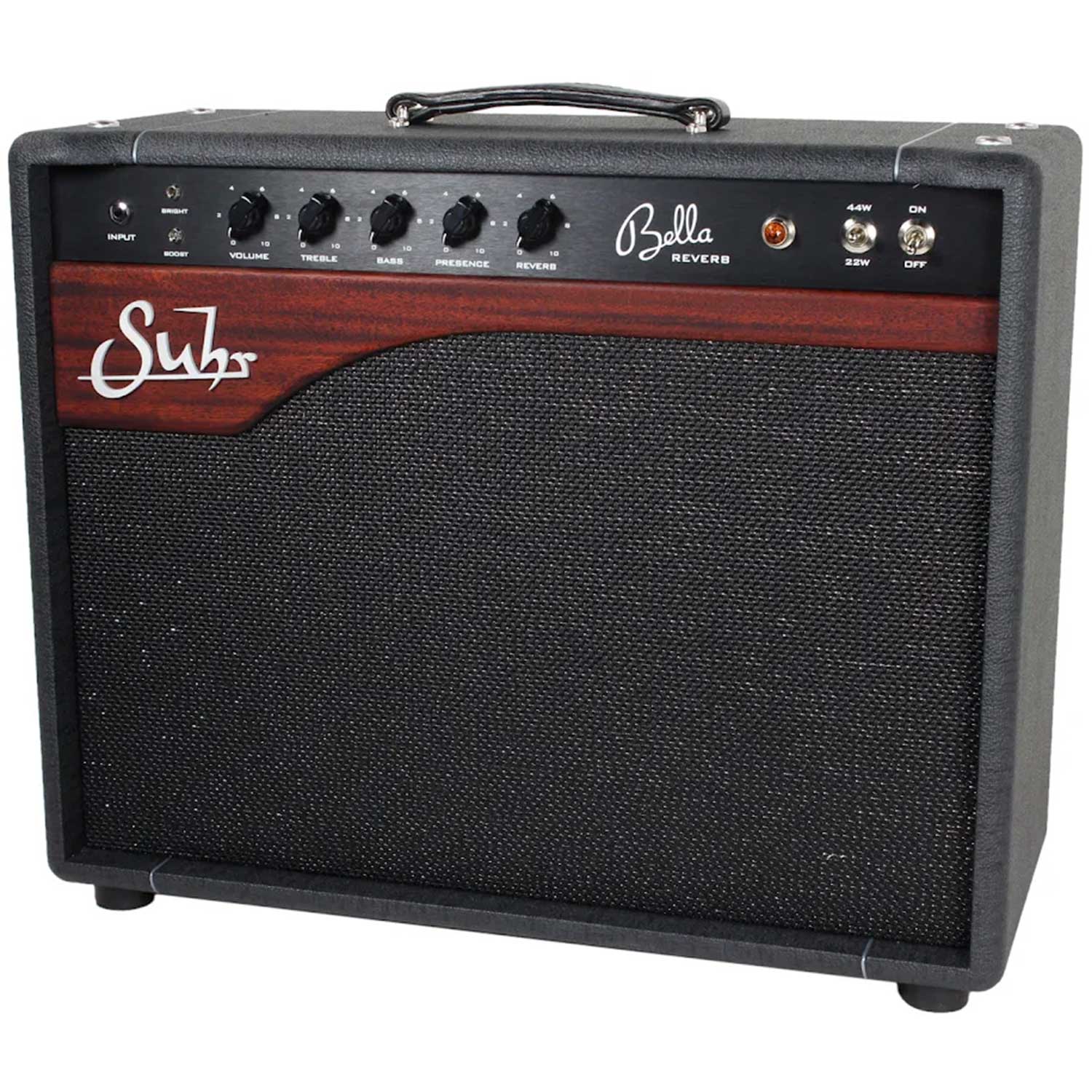 Suhr Bella 112 Combo Reverb Mahogny Front