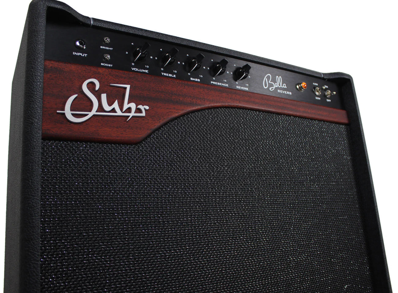 Suhr Bella 112 Combo Reverb Mahogny Front
