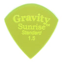 Gravity Picks Sunrise Standard 3.0 mm Polished w Multi-Grip Hole