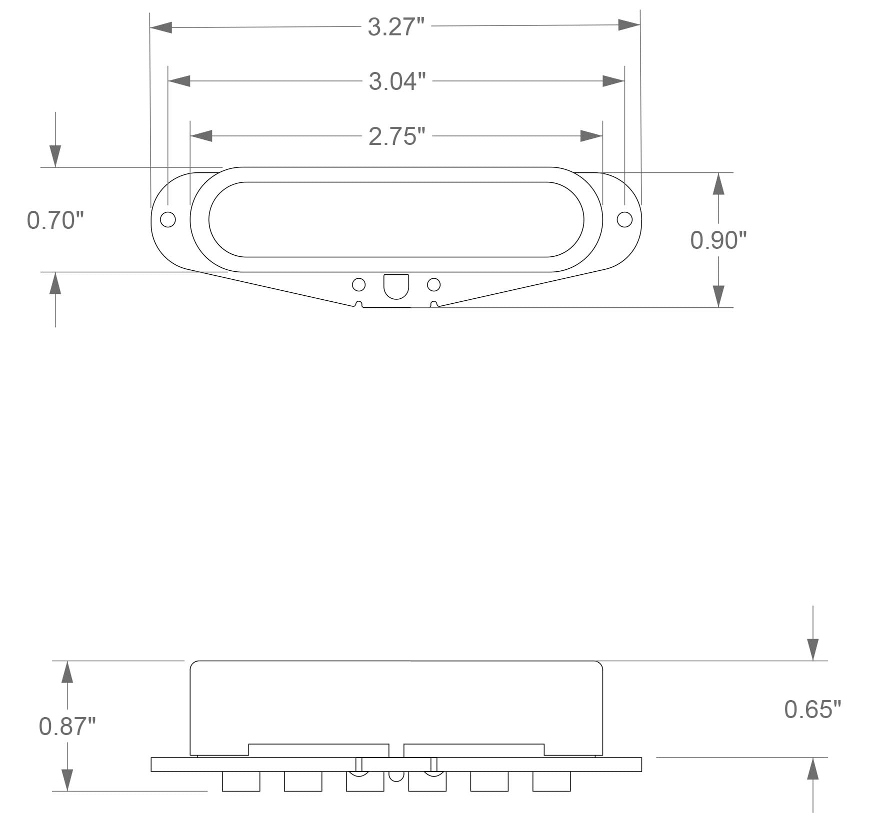 Lollar Pickups Strat Super-Caster Set Nickel