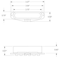 Lollar Pickups Strat Super-Caster Set Nickel
