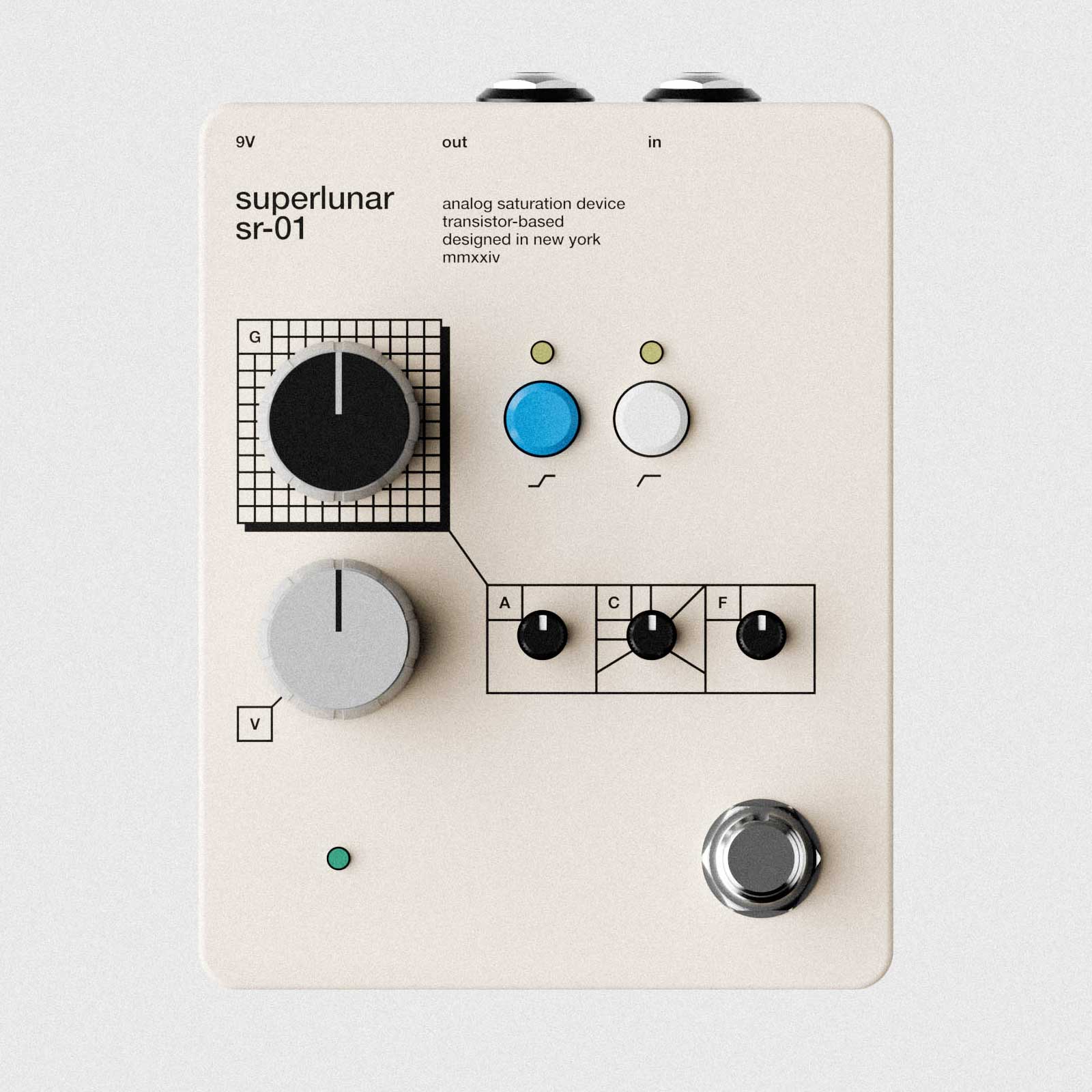 Superlunar Superlunar SR-01 - Analog Saturation Device tgt11