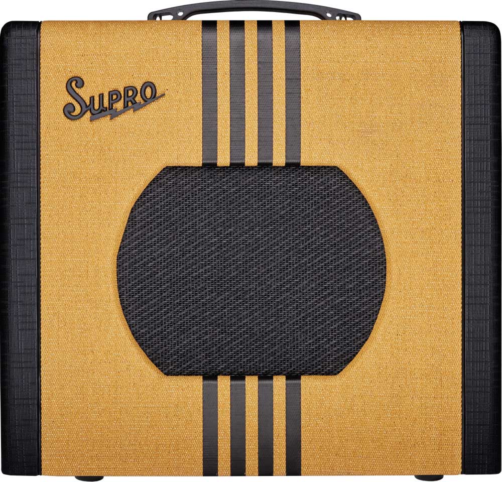 Supro Förstärkare Supro Delta King 10 - 5W Tweed & Black tgt11