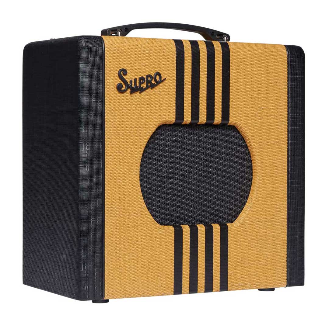 Supro Förstärkare Supro Delta King 10 - 5W Tweed & Black tgt11