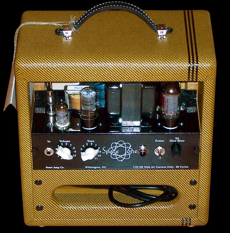 Swart amps Förstärkare Swart Space Tone ST-6V6se Class A 5W tgt11