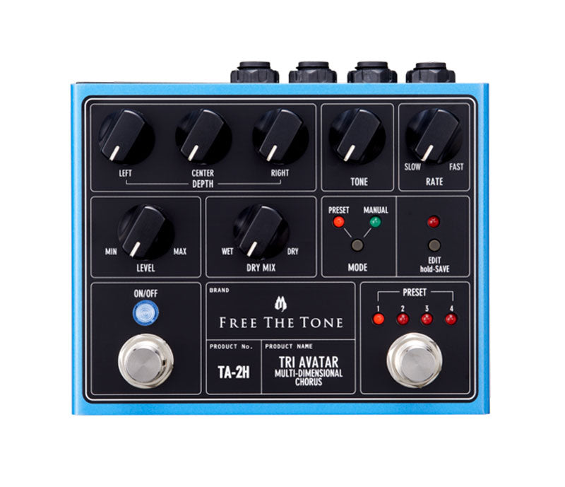 Free The Tone Tri Avatar TA-2H Multi-Dimensional Chorus