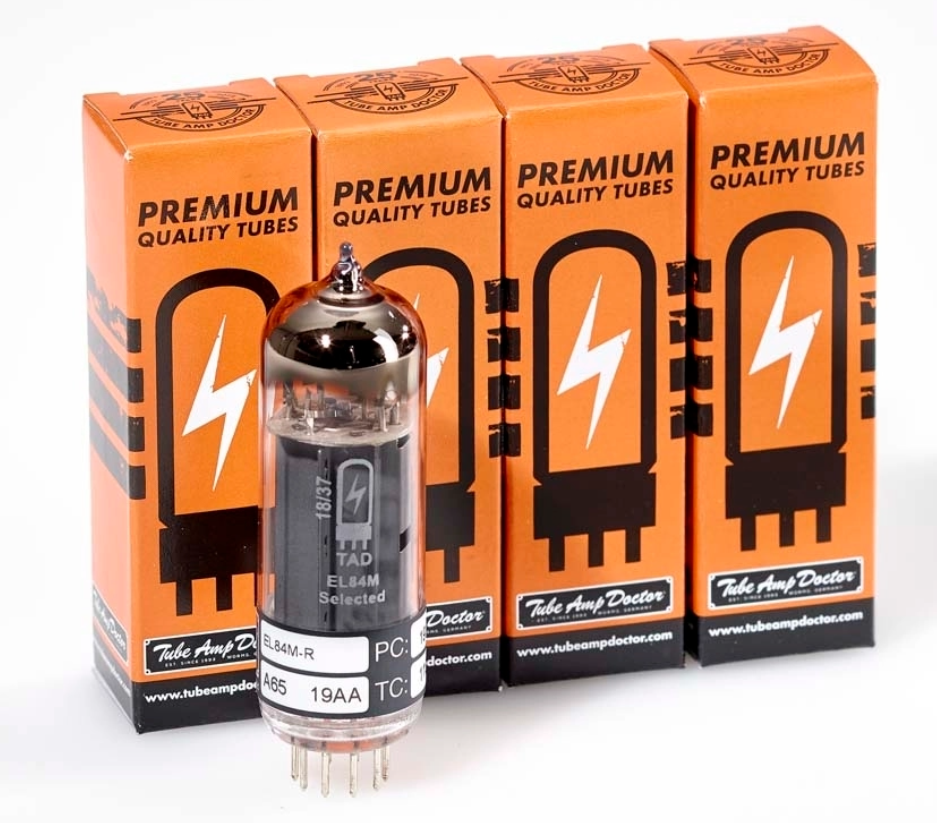 TAD EL84M TAD Tubes, Premium Matched Quartet RT374