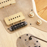 TGT11 M.B. Guitars 59 JM Offset White blonde Swamp Ash tgt11