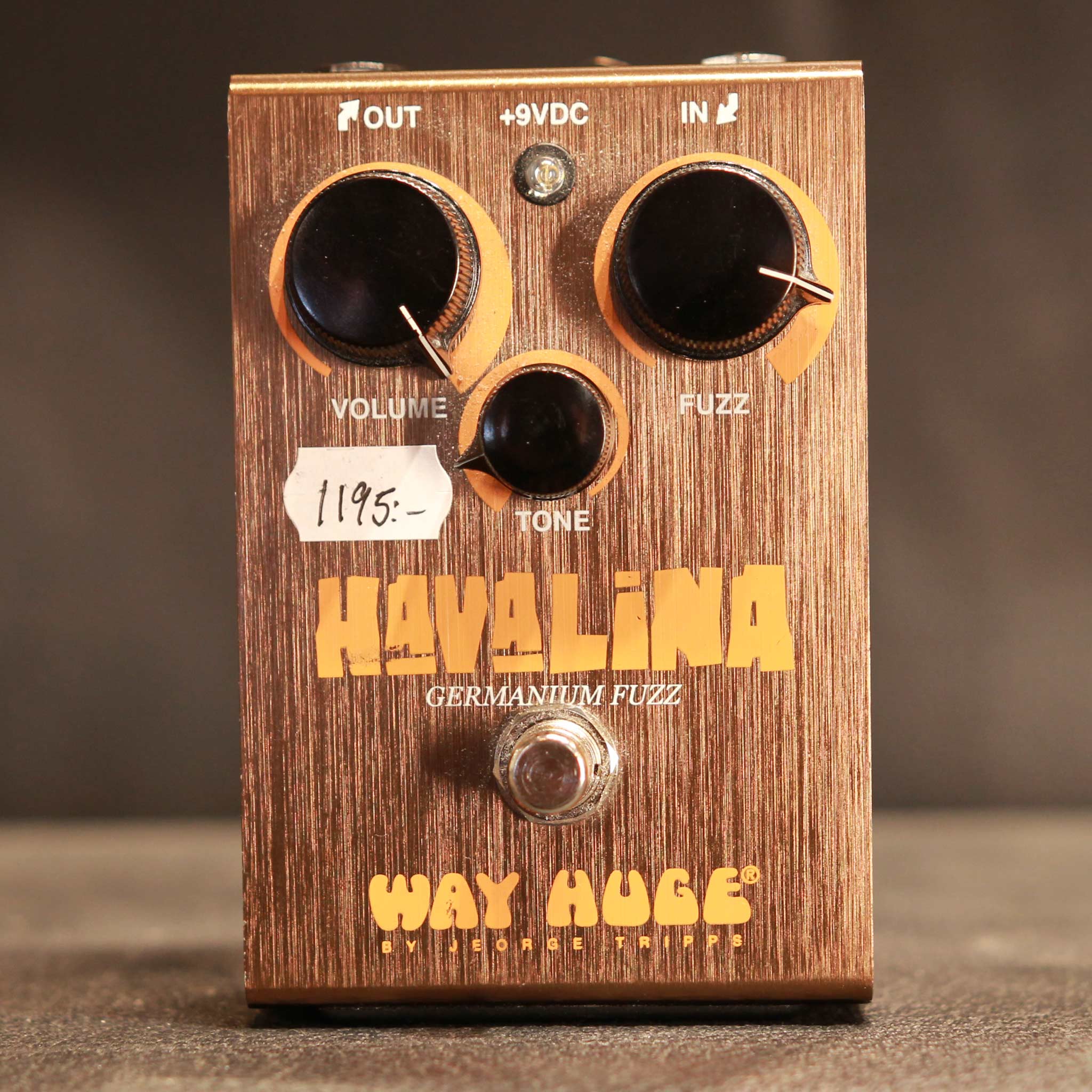 These Go To 11 Begagnat Way Huge Havalina Fuzz USED - VG Condition - no Box or PSU tgt11