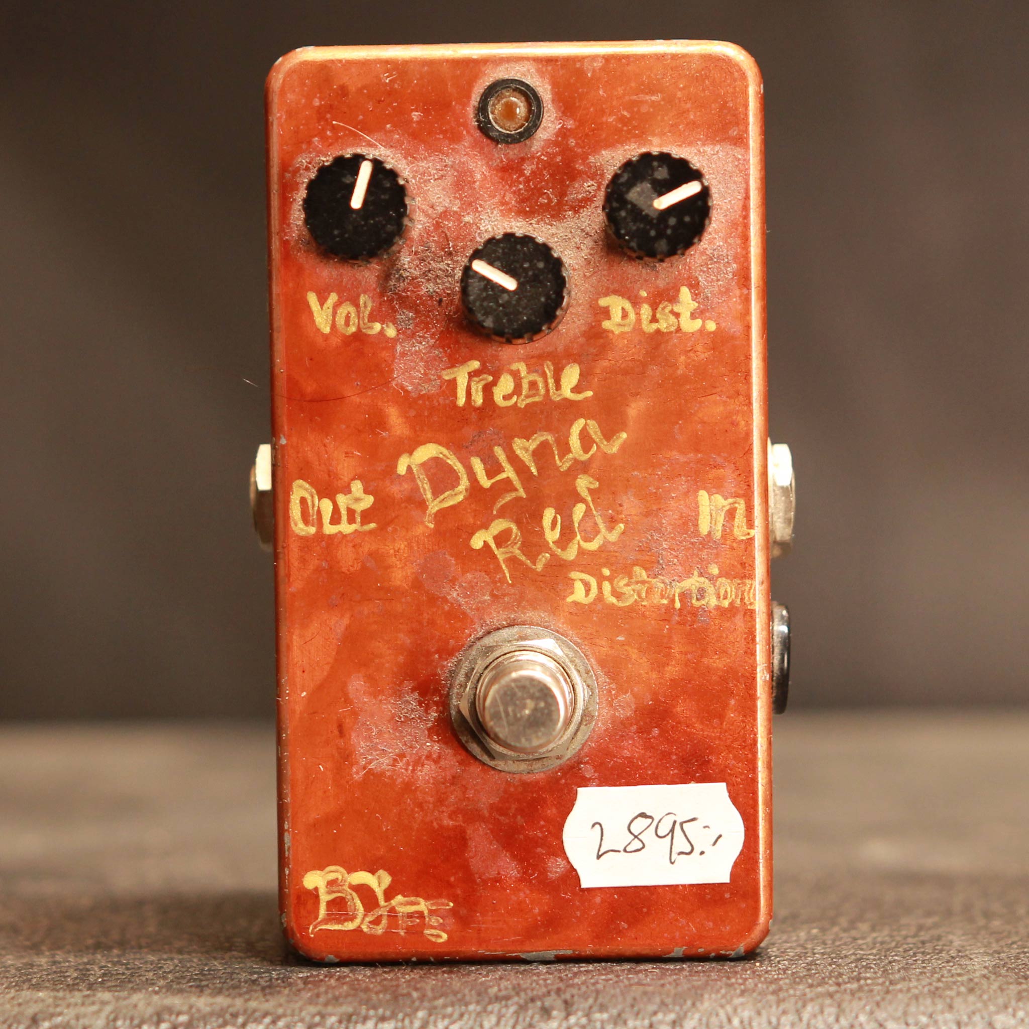 These Go To 11 BJFE Dyna Red Distortion USED - VG Condition - no Box or PSU tgt11